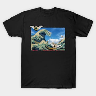 Weirdcore Aesthetic Japanese Wave Kanagawa T-Shirt